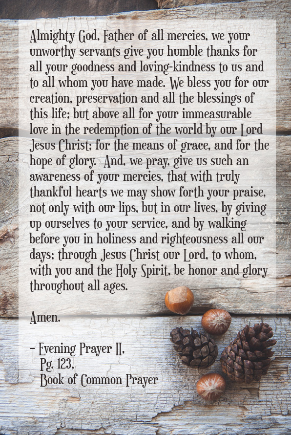 Prayer of Gratitude