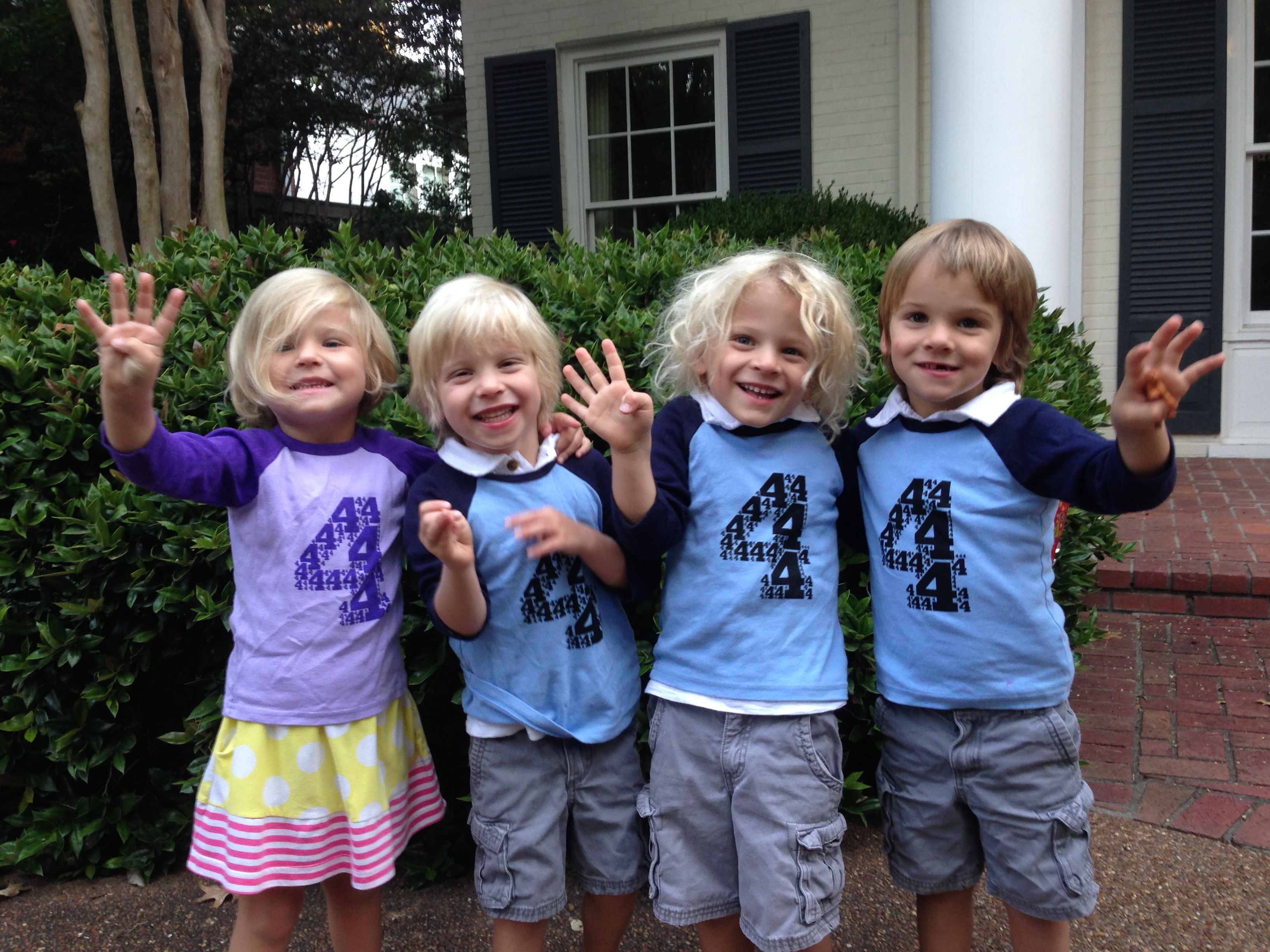 Quads Plus One = A Very Loud Household! Susan Alexander Yates