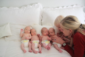 quads newborn pic
