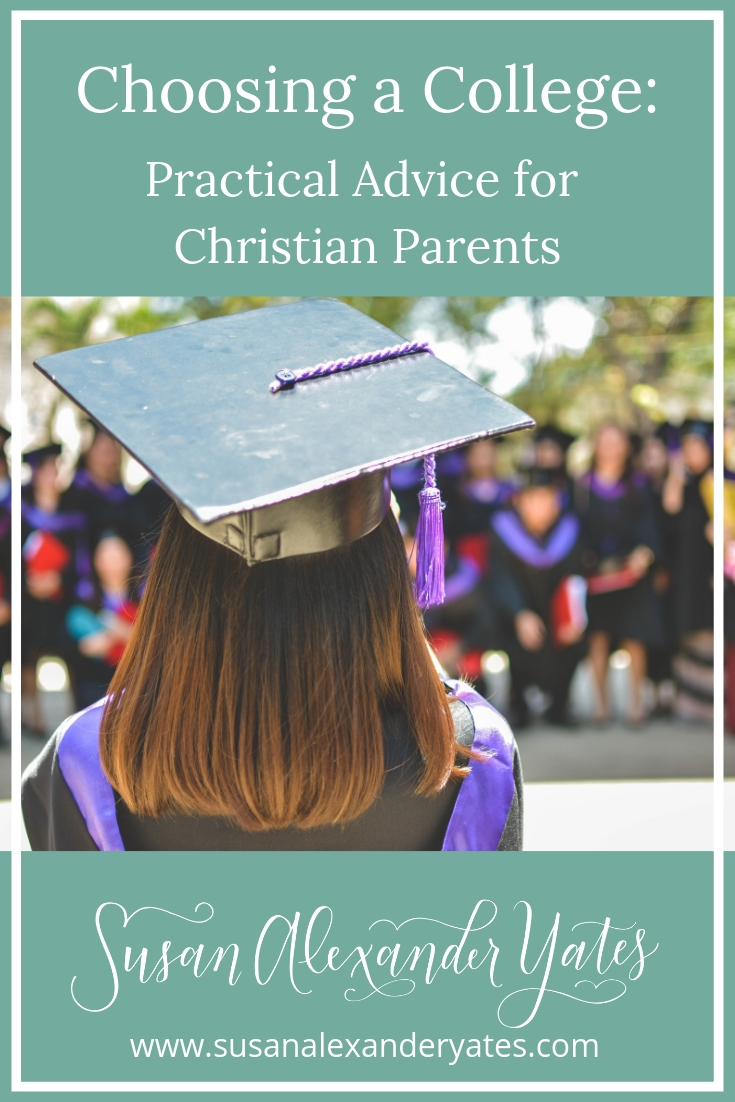 Choosing a college can be stressful. How can we guide our children as they choose a school? Here are some practical tips for Christian parents.